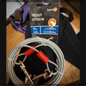 Aspenpet Tie Out Cable 15 feet